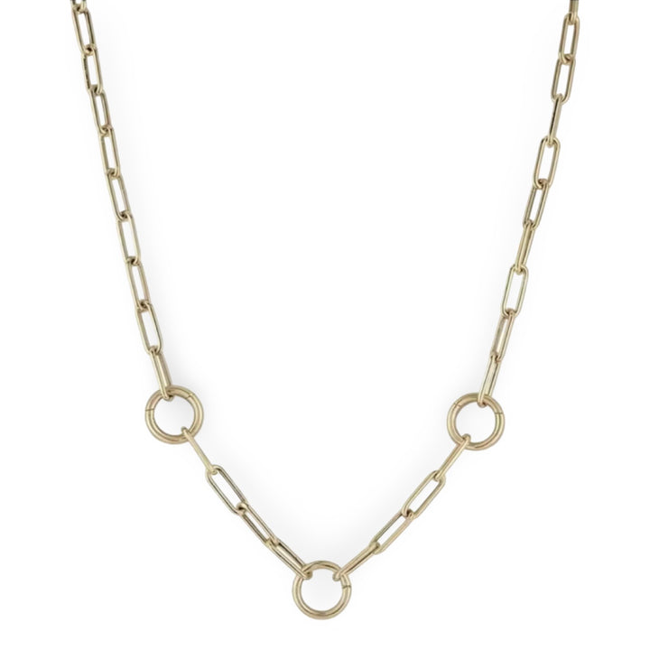 O Ring Trio Necklace