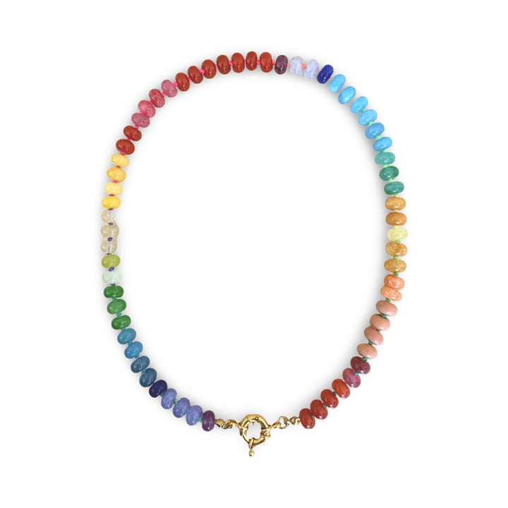 Rainbow Crystal Necklace