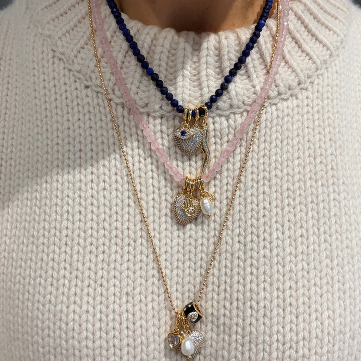 Semi-Precious Crystal Necklace