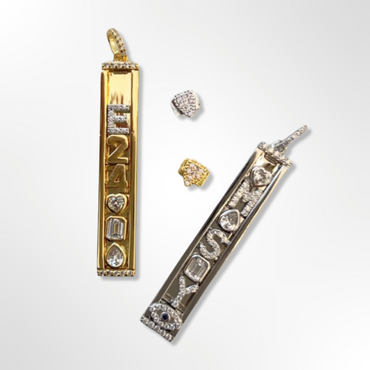 Letters and Charms (Pendant sold separately)
